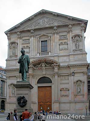 Church Santa Maria della Scala in San Fedele Milan