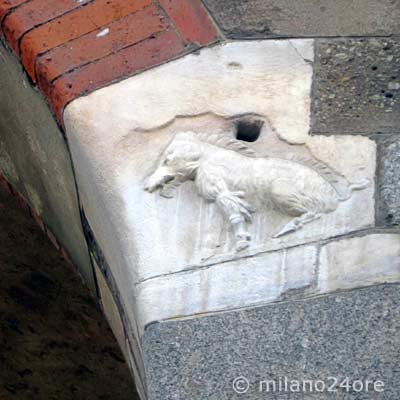 relief from the Roman period depicting a wild boar