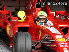 Formel1 Rennwagen Ferrari